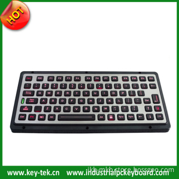 Vandal Proof Industrial Keyboard with Fn Keys